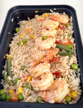 Meal 1: Shrimp fry rice