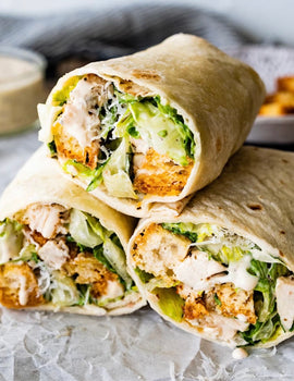 Meal 5: Healthy Chicken Caesar Wraps
