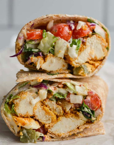 Meal 5: Honey mustard chicken wrap