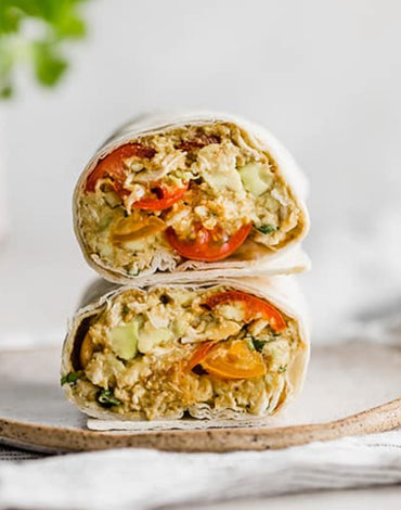 Meal 5: Healthy Avocado Chicken Wrap