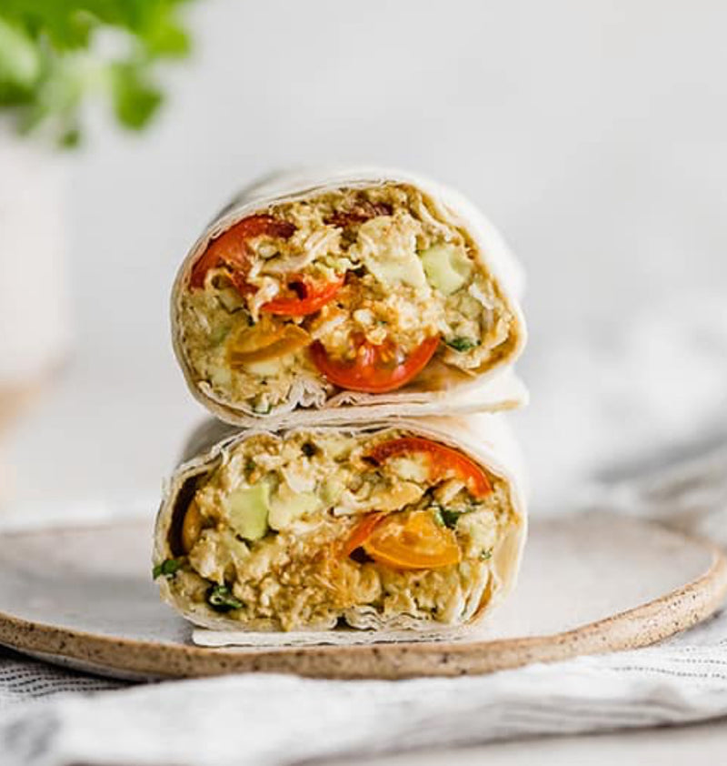 Meal 5: Healthy Avocado Chicken Wrap