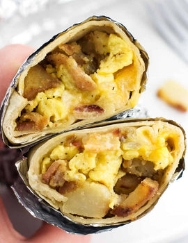 Breakfast Meal 2: Potato & Egg Breakfast Burrito