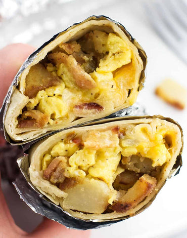 Breakfast Meal 2: Potato & Egg Breakfast Burrito