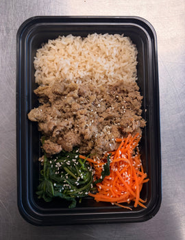 Meal 1: Ground Turkey Korean Bowl