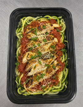 MEAL 3: Chicken Parmesan Zoodle Bowl