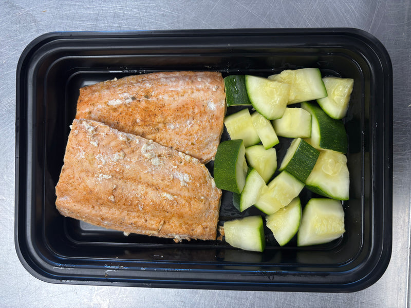 Keto Meal 02: Cajun salmon with Green Beans