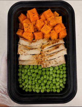 Toddler Meal 2: Chicken, Sweet Potato & Peas