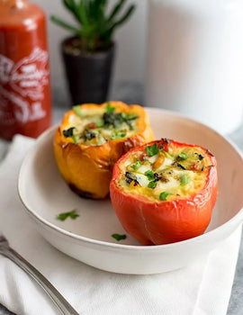 Breakfast Meal 3: Bacon & Egg Stuffed Peppers