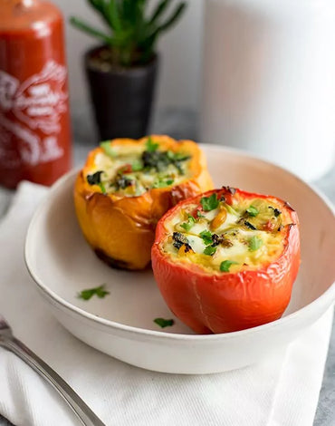Breakfast Meal 2: Bacon & Egg Stuffed Peppers