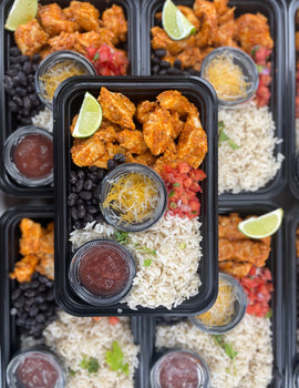 Meal 1: Chicken chipotle burrito bowl