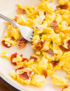 Breakfast Meal 2: Scrambled eggs with Turkey Bacon