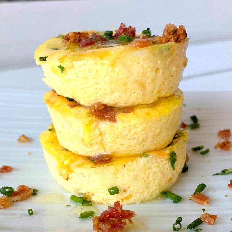 Breakfast Meal 2: Ham and cheese Egg bites
