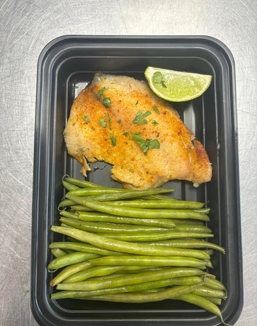 Keto Meal 03: Lemon garlic Mediterranean tilapia