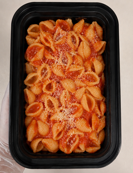 Toddler meal 3: Little Shells Marinara