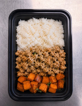 Meal 1: Turkey Sweet Potato Power Bowl