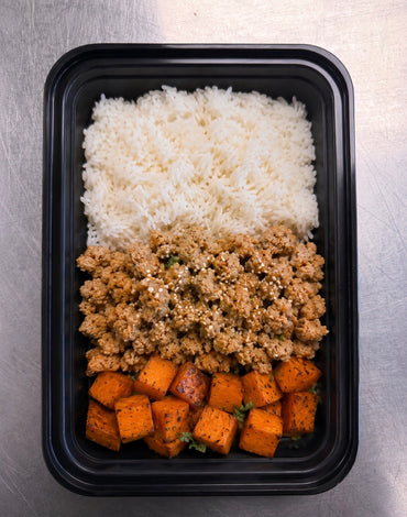 Meal 1: Turkey Sweet Potato Power Bowl