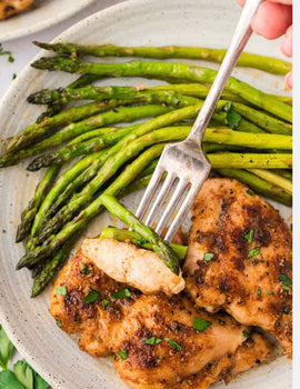 MEAL 4: Oven Baked Chicken Breast with Asparagus