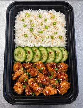 Meal 2: General Tso Chicken Jasmine Rice Bowl