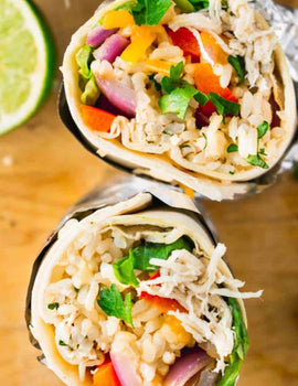 Meal 5: Healthy Chicken Burrito