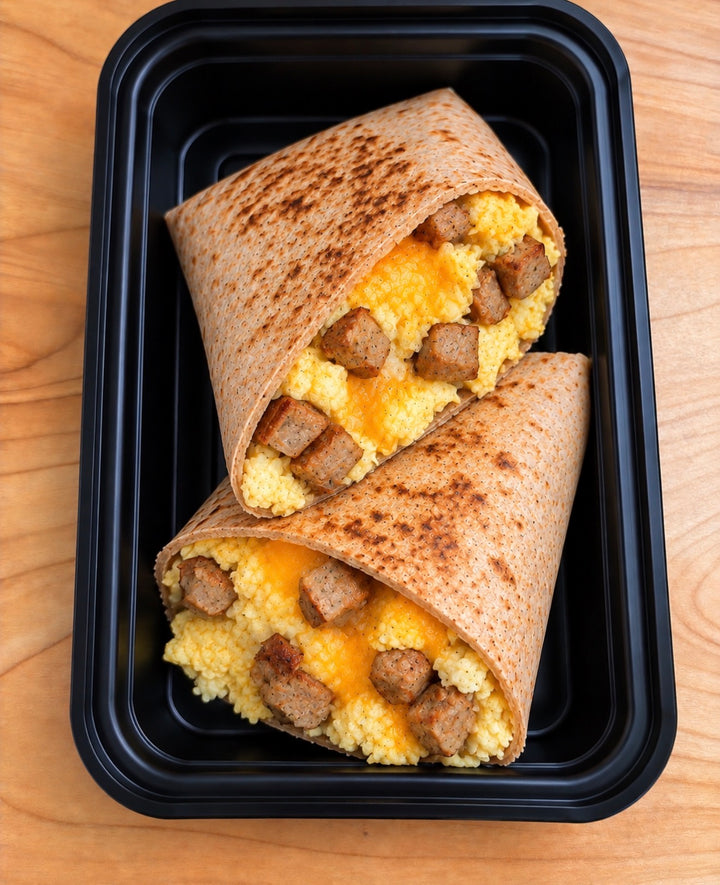 Turkey Sausage & Egg Protein Wrap