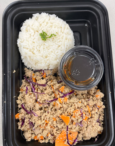 Meal 4: Ground Turkey Jasmine Rice Bowl