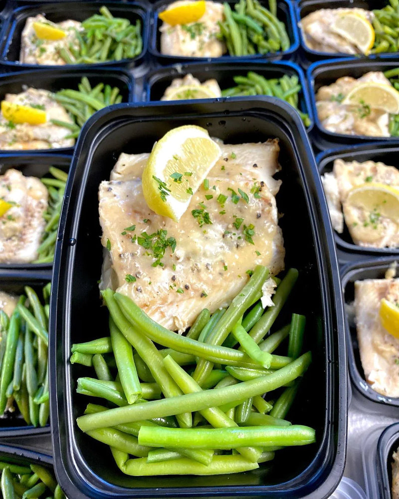 Keto Meal 03: Baked haddock with green beans