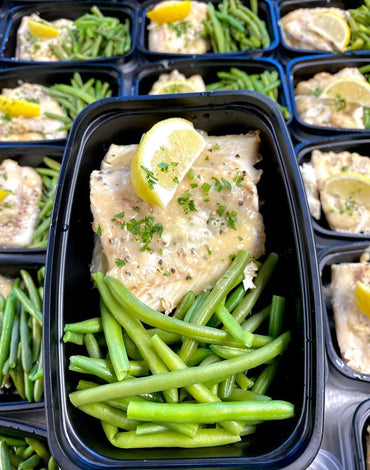 Keto Meal 01: Baked Haddock with Green Beans