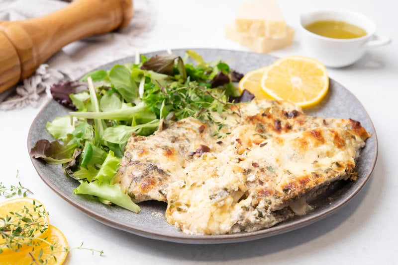 Keto Meal 03: Keto parmesan baked haddock