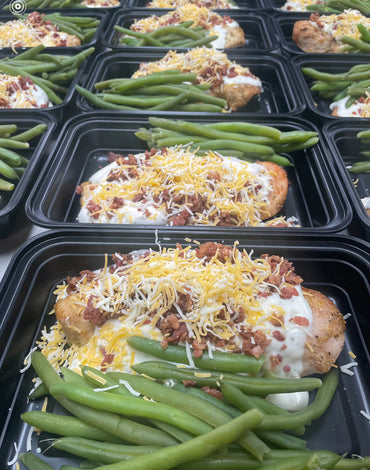 Keto Meal 03: Cheesy Bacon Ranch Chicken With Green Beans