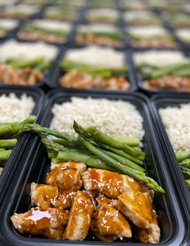 Meal 5: Teriyaki Chicken With green beans and brown rice