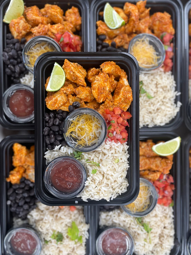 Meal 1: Chicken Burrito Bowl