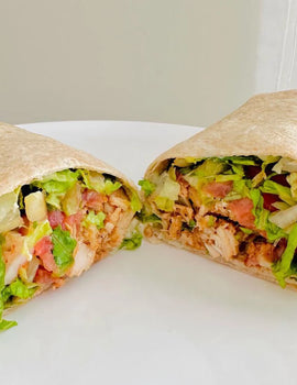 Meal 4: Healthy Buffalo Chicken Wrap