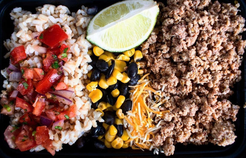 Meal 1: Ground Turkey Burrito Bowl