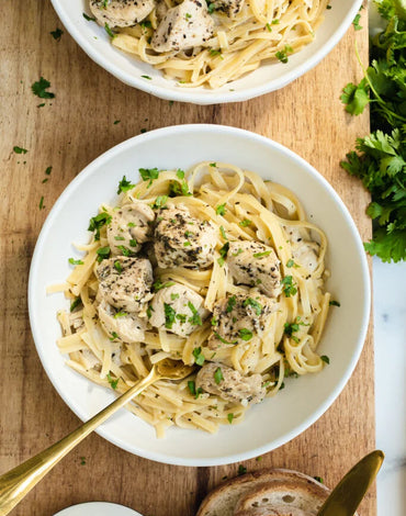 MEAL 3: Creamy Chicken Linguine pasta