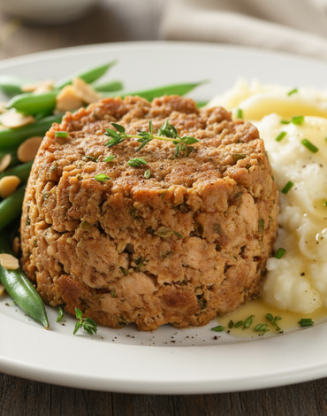 Meal 1: Ground turkey With mashed potato and green beans