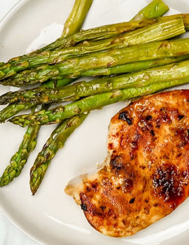 MEAL 4: Oven Baked Chicken Breast with Asparagus