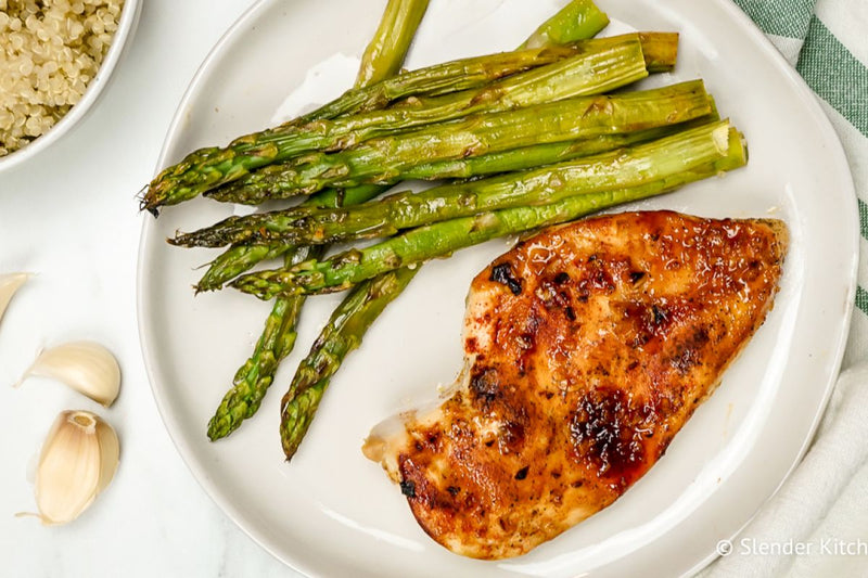 MEAL 4: Oven Baked Chicken Breast with Asparagus