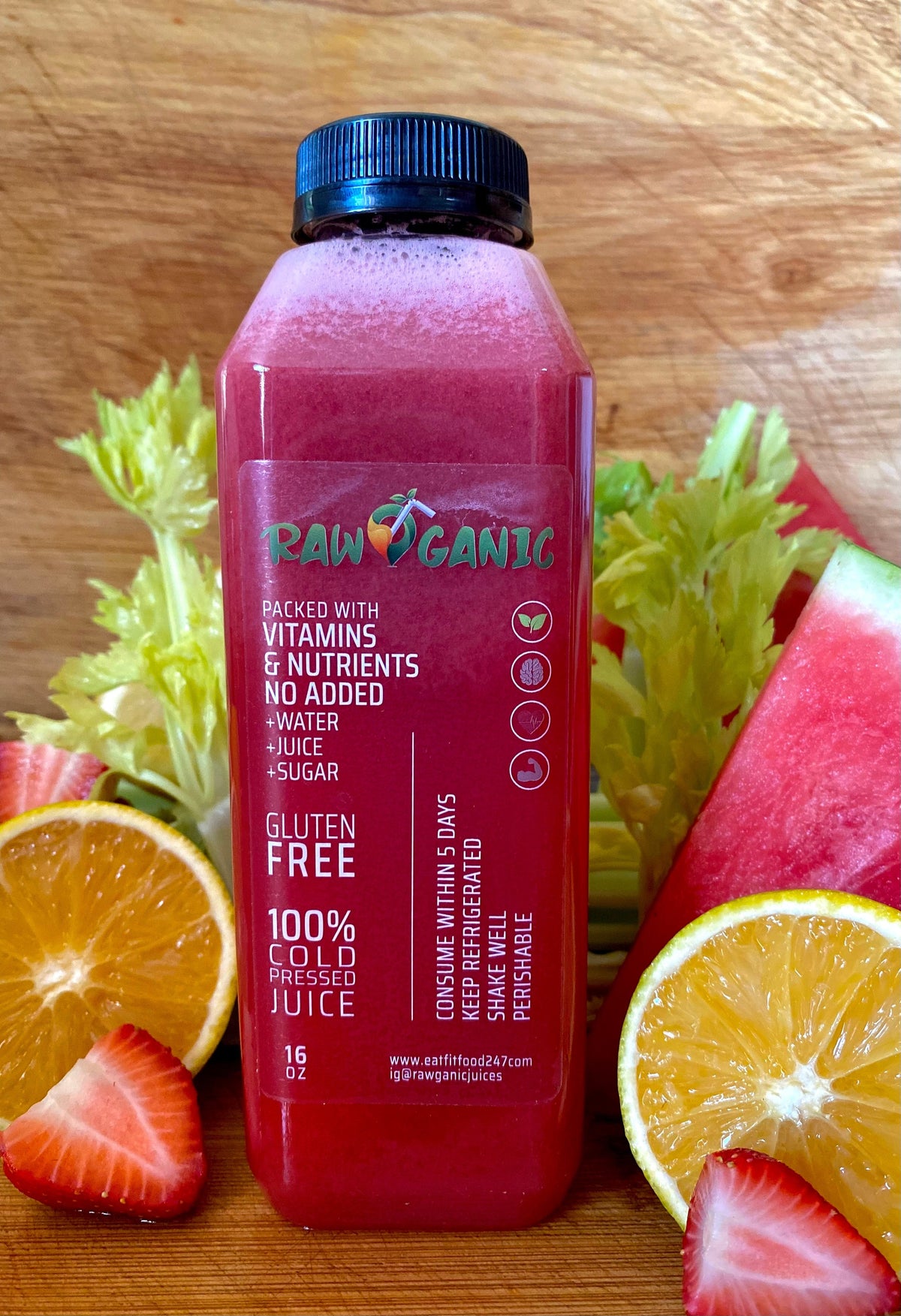 Rawganic Juice 3: Perfect skin (16oz)