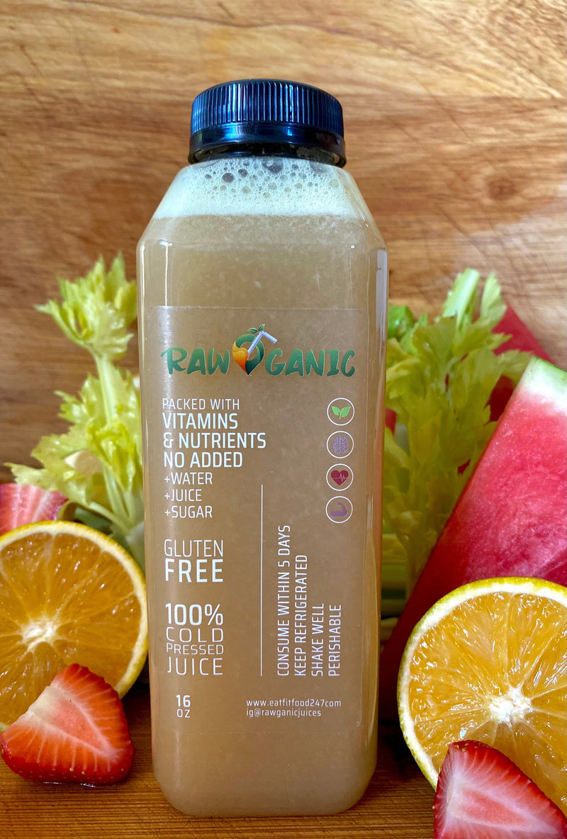 Rawganic Juice 4: Adrenaline (16oz)